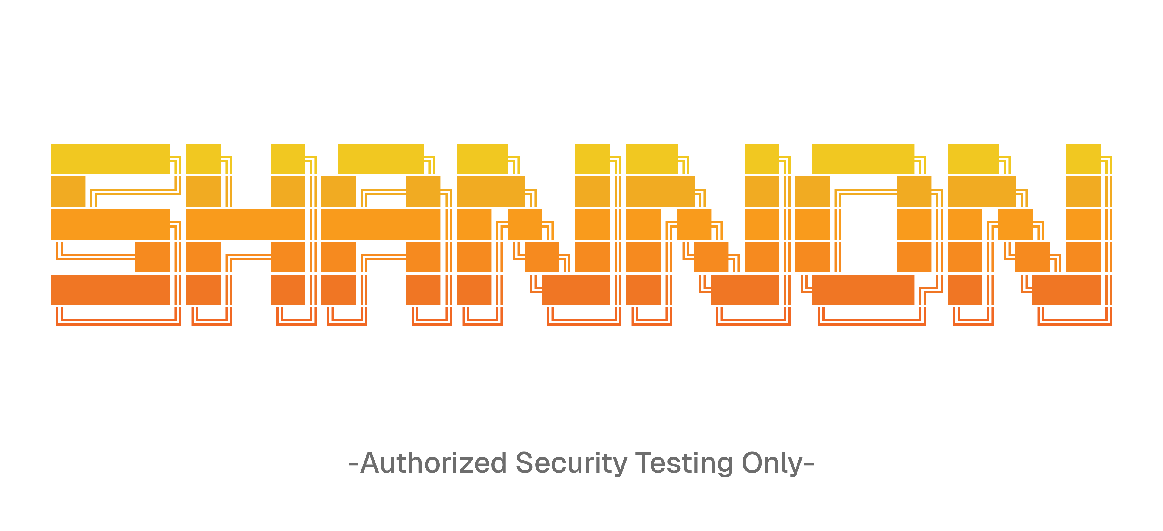 Shannon 官方标识,标注 -Authorized Security Testing Only-